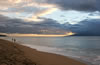 Walk through the Maui Kai lobby and step onto the beach for a walk at sunset